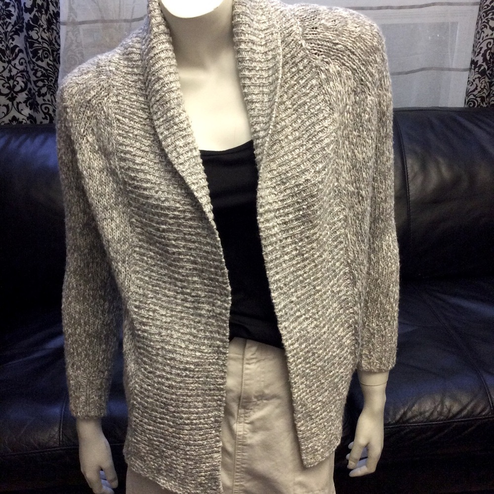 Talula/Aritzia open front shawl collar cardigan
